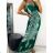 Long summer icecool dress with straps for women (M/L-XL/2XL) AINUOSI ITALIAN FASHION IMB23H03