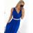 Women's Long Party Elegant Sleeveless Dress (S/M ONE SIZE) ITALIAN FASHION IMPSH223598/DU Red
