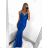 Langes, elegantes Damenkleid mit Trägern (S/M EINHEITSGRÖSSE) ITALIAN FASHION IMPLP2322930135