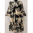 Women's Oversize Long Sleeve Summer Dress (38/40 ONE SIZE) ITALIAN FASHION IMPES249554-1