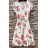 Women's Summer Chiffon Short Sleeve Dress (S/M ONE SIZE) FRENCH FASHION IMPES239581