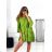 Women's Oversized 3/4 Long Sleeve Dress (S/M ONE SIZE) ITALIAN FASHION IMWGB231731