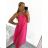Women's Strappy Summer Dress (S/M/L ONE SIZE) ITALIAN FASHION IM423280