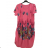 Women's sleeveless summer dress (UNI SL) ITALIAN FASHION IMK201505107 XL/2XL dark pink