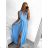 Women's long social variable dress with straps (S/M ONE SIZE) ITALIAN FASHION IMPBB23O3729