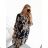Women's Oversize Long Sleeve Summer Dress (38/40 ONE SIZE) ITALIAN FASHION IMPES249554-1