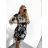 Women's Oversize Long Sleeve Summer Dress (38/40 ONE SIZE) ITALIAN FASHION IMPES249554-1