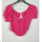 Kurzärmliges Crop-Top für Damen (Einheitsgröße S/M) ITALIAN FASHION IMPBB232N36279
