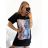 Women's Summer Oversize Leisure Short Dress (S/M/L ONE SIZE) ITALIAN FASHION IM923EIFFEL