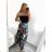 Kalhoty dlouhé letní icecool dámské (S/M ONE SIZE) ITALSKÁ MÓDA IMM23M4359-5/DU S/M modrá