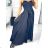 Sukně saténová dlouhá dámská Carol (S/M/L ONE SIZE) ITALSKá MODA IM323026