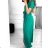 Women's Long Summer Short Sleeve Dress (S/M ONE SIZE) ITALIAN FASHION IM323111