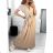 Women's Long Summer Short Sleeve Dress (S/M ONE SIZE) ITALIAN FASHION IM323111