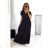 Women's Long Summer Short Sleeve Dress (S/M ONE SIZE) ITALIAN FASHION IM323111