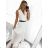 Women's Long Elegant Pleated Belt Sleeveless Dress (S/M ONE SIZE) ITALIAN FASHION IMPLS2314772