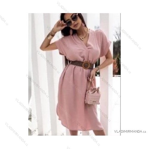 Women's Summer Short Sleeve Dress (S / M ONE SIZE) ITALIAN FASHION IMWB22017