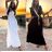 Women's Long Chiffon Short Sleeve Dress (S/M ONE SIZE) ITALIAN FASHION IMWGS231048