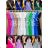 Women's Long Chiffon Short Sleeve Dress (S/M ONE SIZE) ITALIAN FASHION IMWGS231048