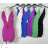 Women's strapless summer dress (S/M ONE SIZE) ITALIAN FASHION IMPBB23A11892