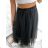 Sukně dlouhá tylová dámská (S/M ONE SIZE) ITALSKÁ MÓDA IMM23M22197/DU S/M tmavě růžová