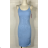 Women's Strapless Summer Dress (S/M ONE SIZE) ITALIAN FASHION IMPBB232L20916