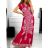 Women's summer icecool dress with sleeve (S/M, L/XL) AINUOSI ITALIAN FASHION IMB2325687