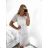 Women's Summer Lace Short Sleeve Dress (S/M/L ONE SIZE) ITALIAN FASHION IMBM23054