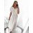 Women's Sleeveless Summer Dress (S / M ONE SIZE) ITALIAN FASHION IMWC222493