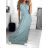 Women's Summer Icecool Sleeveless Long Dress (M/L-XL/2XL) ITALIAN FASHION IMB237733