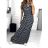 Women's Summer Icecool Sleeveless Long Dress (M/L-XL/2XL) ITALIAN FASHION IMB237733