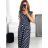 Women's Summer Icecool Sleeveless Long Dress (M/L-XL/2XL) ITALIAN FASHION IMB237733