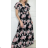 Women's Long Summer Short Sleeve Dress (S/M ONE SIZE) ITALIAN FASHION IMPBB2320203s