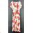 Women's Long Summer Short Sleeve Dress (S/M ONE SIZE) ITALIAN FASHION IMPBB2320203sA