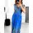 Women's Long Elegant Icecool Sleeveless Dress (M/L, XL/XXL) AINUOSI ITALIAN FASHION IMB237719