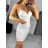 Women's Strapless Summer Dress (S/M ONE SIZE) ITALIAN FASHION IMPBB232L22473