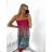 Women's summer icecool strapless dress (M/L, XL/2XL) AINUOSI ITALIAN FASHION IMB232759