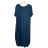 Šaty dlhé maxi letné voľnočasové krátky rukáv dámske viskoza (L/XL/2XL/3XL ONE SIZE) TALIANSKA MÓDA IMD22382/DR - ružová fuchsiová - 2XL/3XL