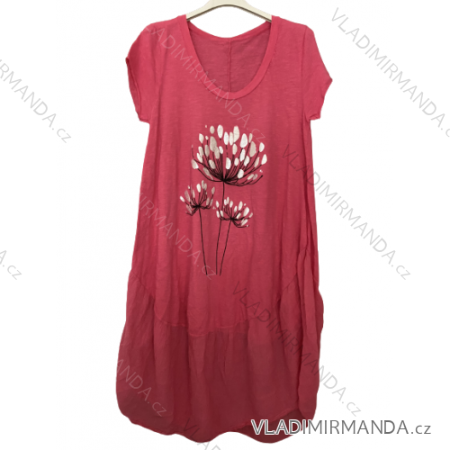 Shirt extended 3/4 long sleeve women's (L/XL/2XL ONE SIZE) ITALIAN FASHION IM423025
