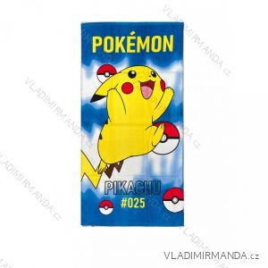 Osuška plážová pikachu bavlněná chlapecká (70 x 140 cm) SETINO 23POK-T010