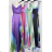 Šaty dlhé letné elegantné na ramienka dámske (S/M ONE SIZE) TALIANSKA MÓDA IMPBB23B23661