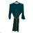 Šaty elegantní košilové 3/4 dlouhý rukáv dámské (M/L ONE SIZE) ITALSKÁ MÓDA IMD21854