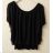 T-Shirt Kurzarm Damen Neon (Einheitsgröße / Neon) ITALIENISCHE MODA IM2191208 2XL/3XL schwarz