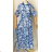 Women's Long Summer Shirt Short Sleeve Dress (S/M ONE SIZE) ITALIAN FASHION IMPEM23G205-8