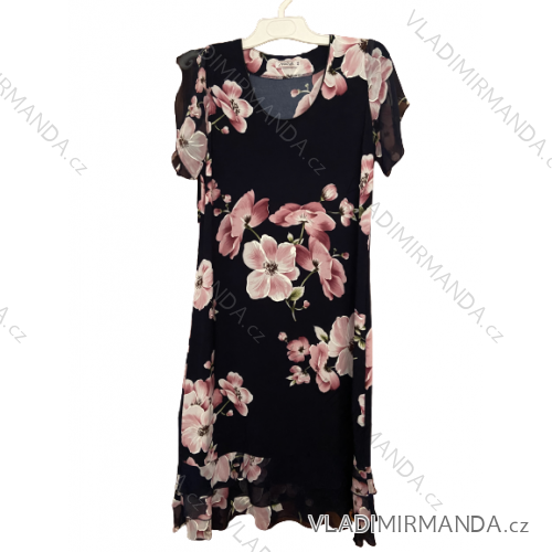 Women's short sleeve dress oversized (L-3XL) POLISH FASHION PMF20013