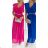 Women's Lace Cotton Short Sleeve Women's Dress (S / M ONE SIZE) ITALIAN FASHION IMWM215877