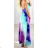 Long summer dress with straps for women (S/M ONE SIZE) ITALIAN FASHION IMPBB23C27906