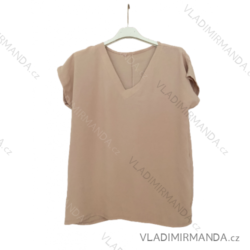 Tunic short sleeve women (uni s-l) ITALIAN FASHION IMD20123 L/XL Old-pink