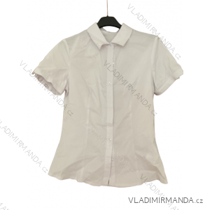 Košile klasik krátký rukáv dámská (S-XL) ITALSKÁ MÓDA IMM23KLASIK