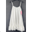 Trägerloses Sommerkleid für Damen (Einheitsgröße S/M) ITALIAN FASHION IMPBB23O731