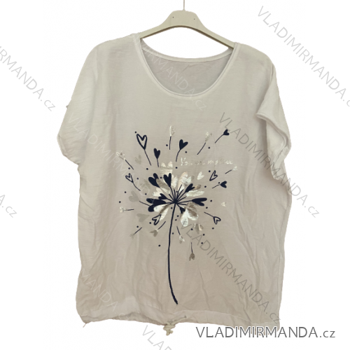 T-shirt vayage short sleeve women (uni s / m) ITALIAN FASHIONIM420165 black XL/2XL white